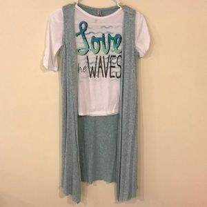 Girls sweater set